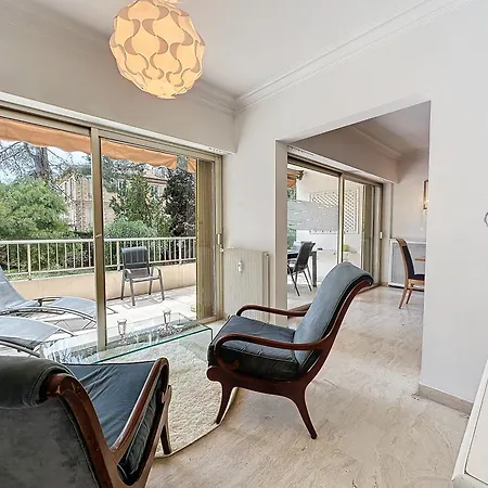公寓 130m2 Terrasses, Jardin, 4chambres, Climatisation 戛纳